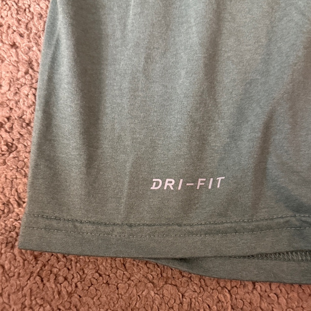 Nike Men's Teal Dri-FIT Short Sleeve Tee - Picture 4 of 5